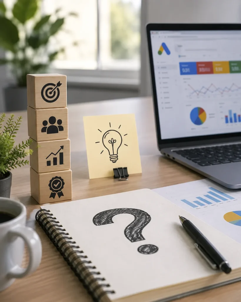 Google Ads marketing agency using campaign strategy, audience targeting, analytics, and performance optimization to drive measurable business growth.
