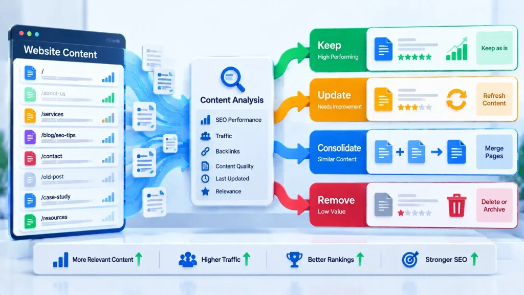 What is a content audit checklist