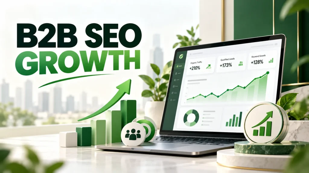 B2B SEO services for sustainable organic traffic and business growth